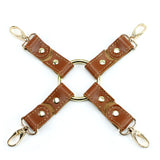 Finn Luxury Leather Four Point Hogtie