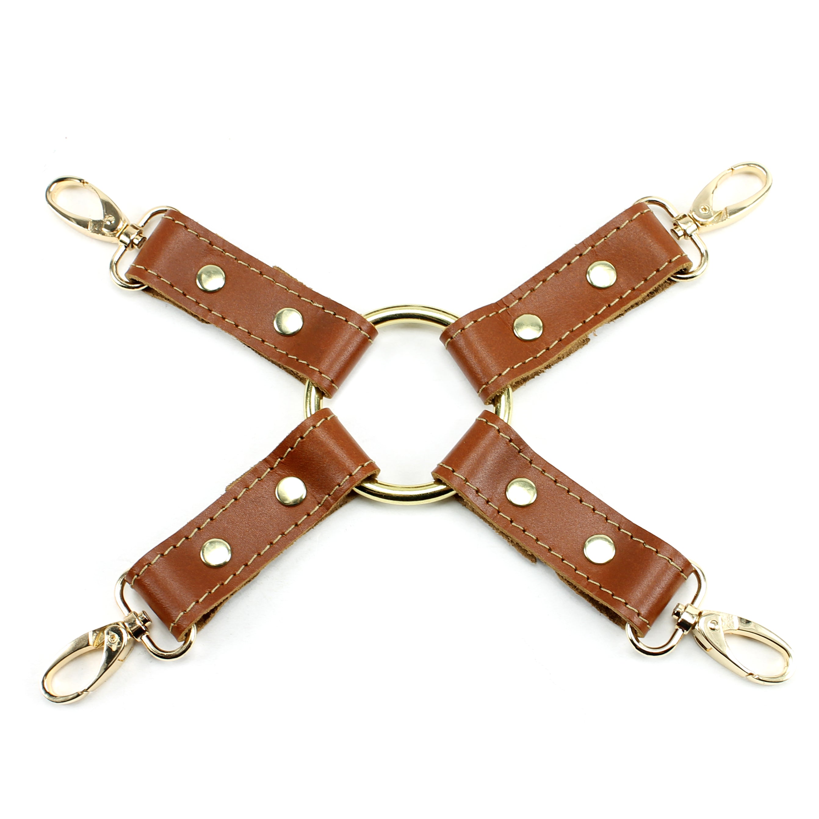 Finn Luxury Leather Four Point Hogtie