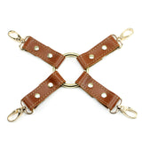 Finn Luxury Leather Four Point Hogtie