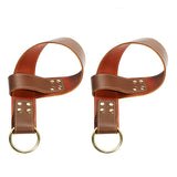 Finn Luxury Leather Bondage Suspension Wrist Cuffs