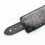 Berlin Luxury Bondage Collar Fur-Lined Gray