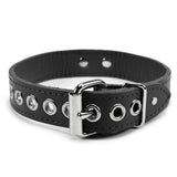 Myles Premium Full Grain Leather O Ring Collar