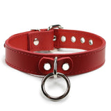 Myles Premium Full Grain Leather O Ring Collar