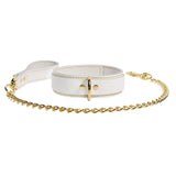 Goldie Luxury White Leather Bondage Complete Kit