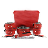 berlin 7-piece luxury bondage collection red