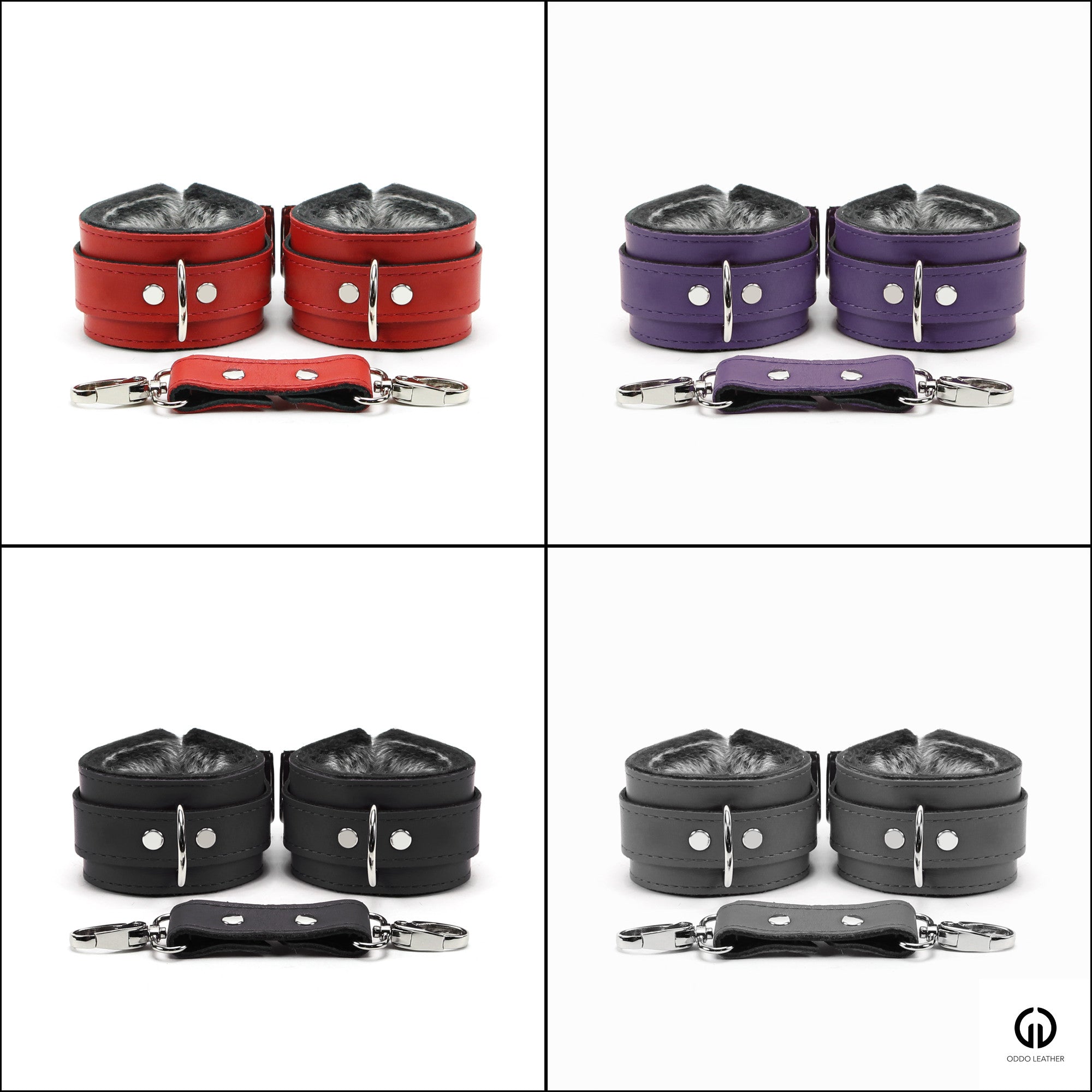 Berlin Luxury Leather Bondage Cuff Collection