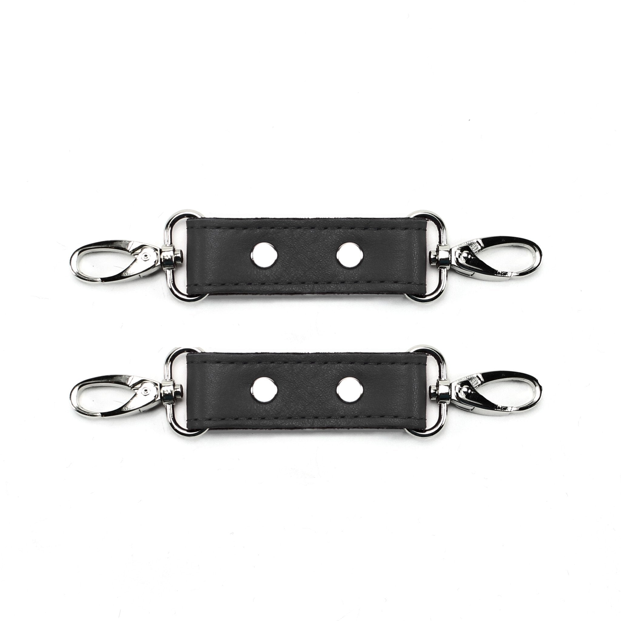 Berlin Luxury 7-piece bondage set BDSM cuff connectors black