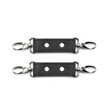 Berlin Luxury 7-piece bondage set BDSM cuff connectors black