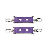 Berlin Luxury 7-piece bondage set BDSM cuff connectors purple