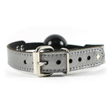 Gaius Special Edition High-end leather BDSM Ball Gag with Adjustable Buckle