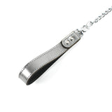 Gaius Special Edition Pet Lead with Gunmetal Leather Handle