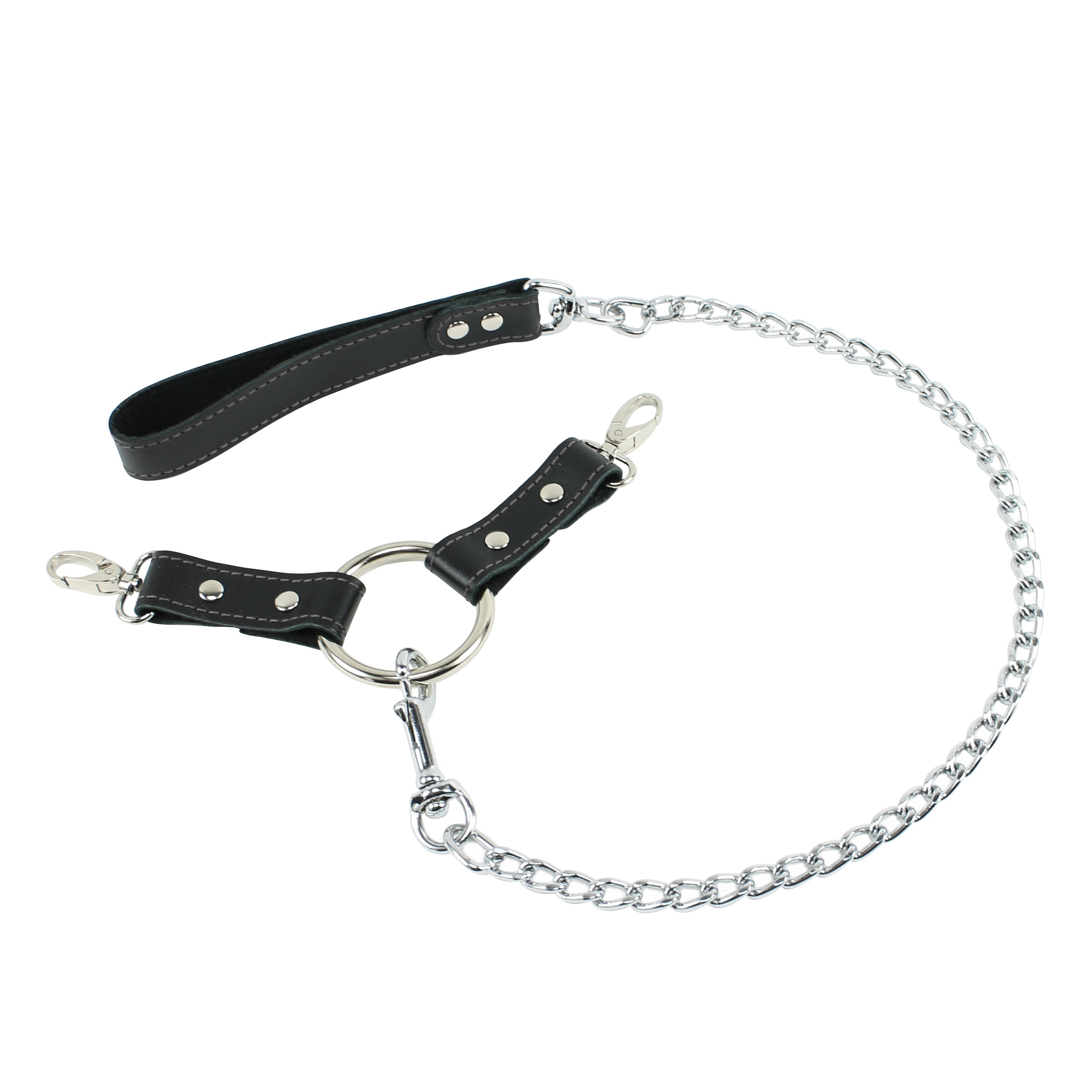 Mandrake Lockable Leather Cuff Chain Hogtie Set