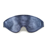 Sonya Luxury Sapphire Leather BDSM Blindfold Special Edition