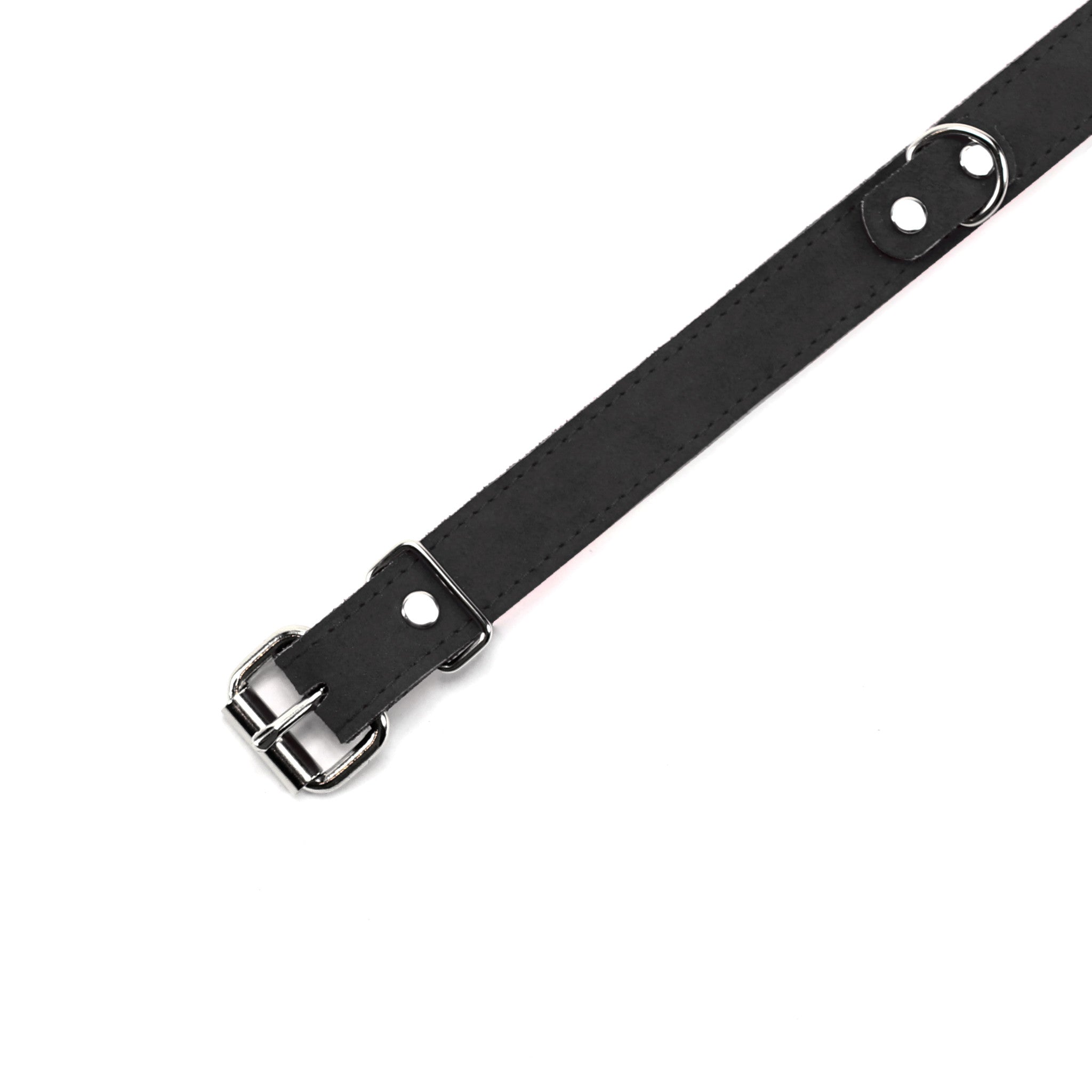 Lena Black BDSM Submissive Collar Detail