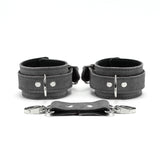 Lena 9 Piece BDSM Collection Bondage Grey  Cuffs