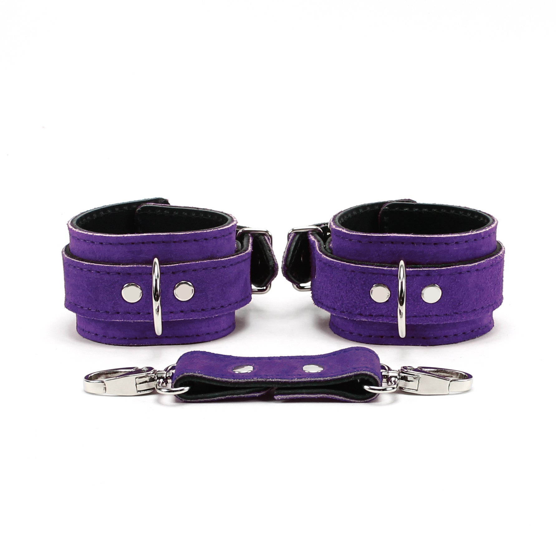 Lena Luxury Suede BDSM Cuffs 2-Inch