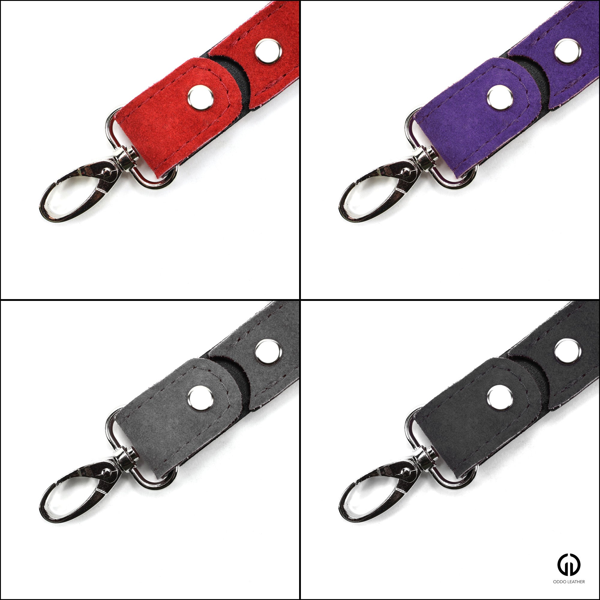 Lena Luxury Suede bondage cuff collection