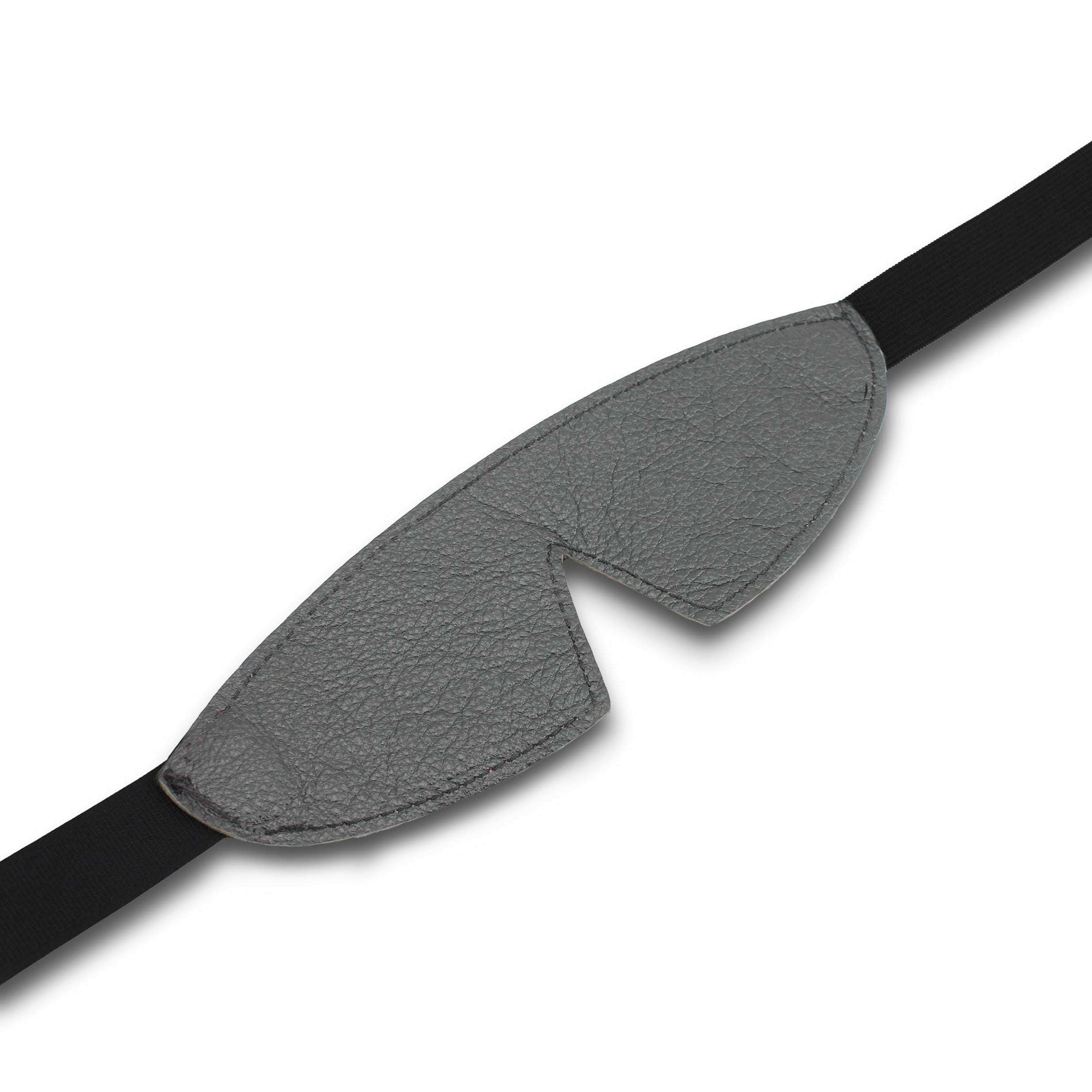Leather Bondage Blindfold lining