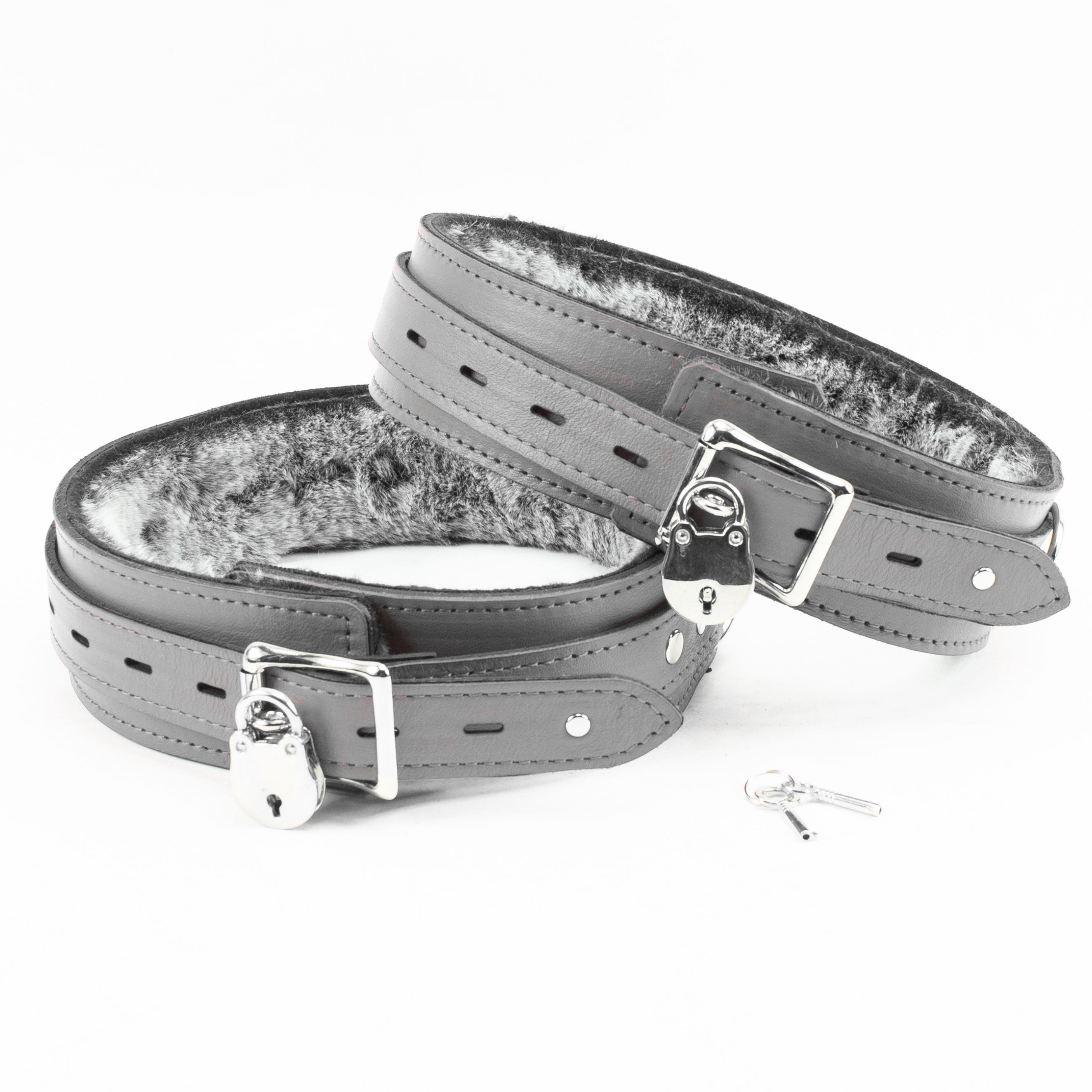 Berlin Leather Bondage Thigh Cuffs 2-Inch