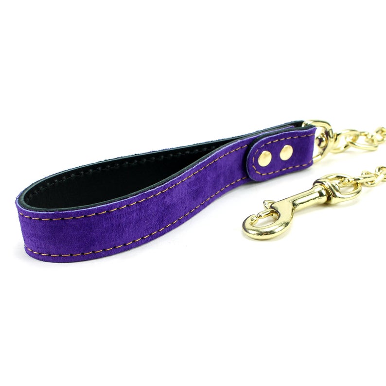 Athena Luxury Suede BDSM Leash Special Edition