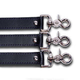 Mandrake 3-Piece Double Snap Leather Strap Set