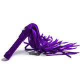 Purple Impact Play Flogger with Matching Handle