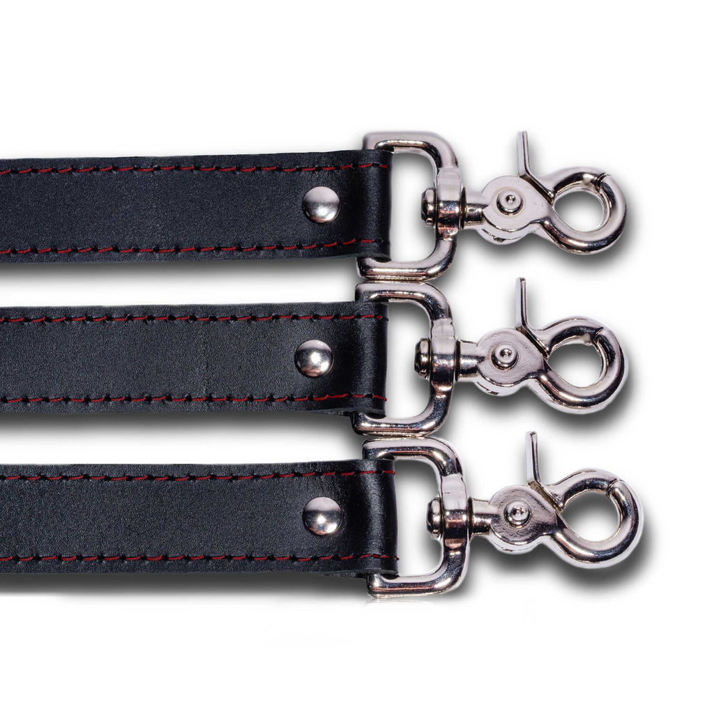 Purse Straps. Replacement Leather 3/4 Strap W/ Snap 