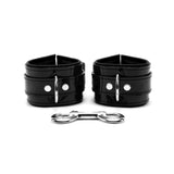 Roma Luxury Vegan Leather Padded Bondage Cuffs