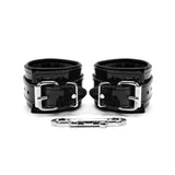 Roma Luxury Vegan Leather Padded Bondage Cuffs