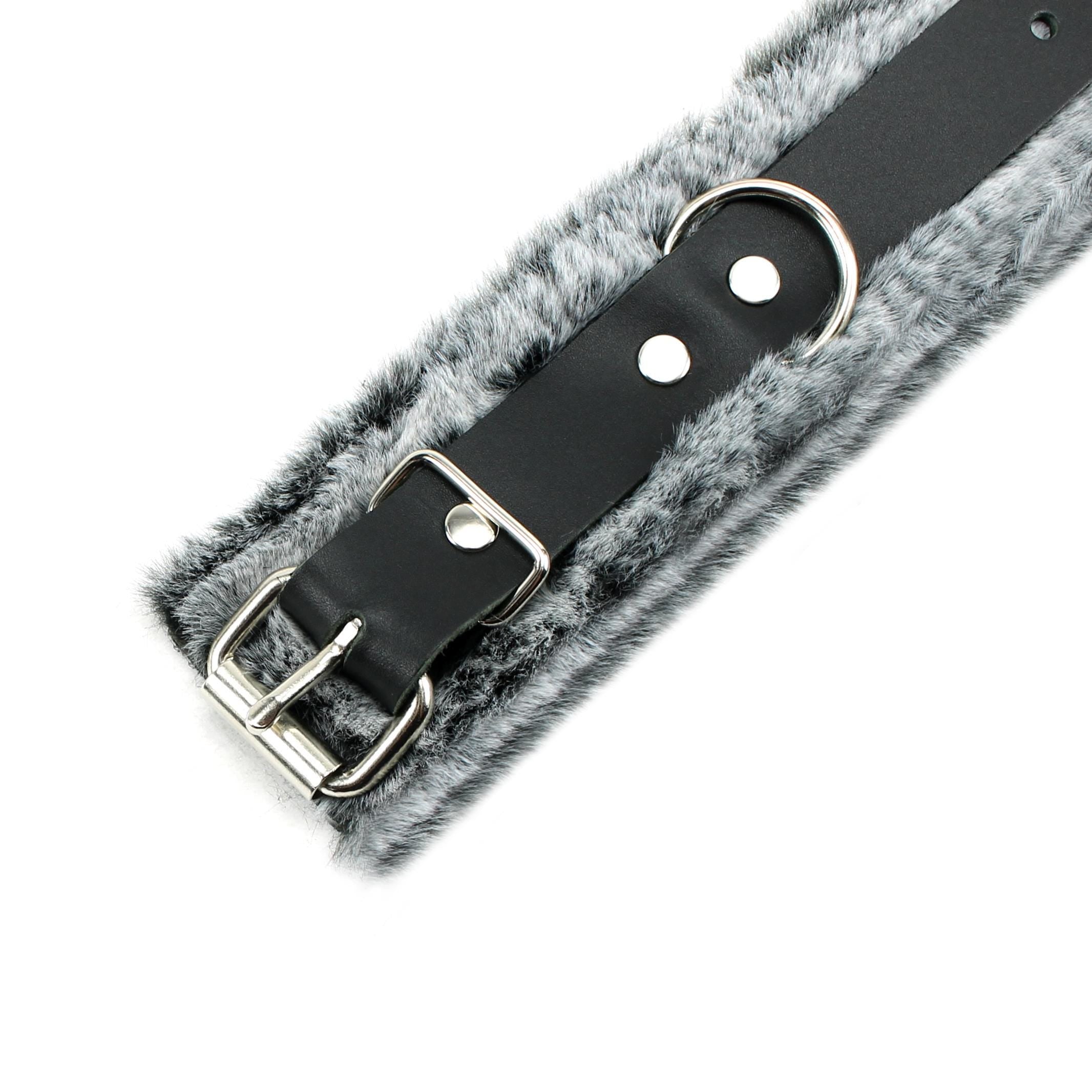 a black belt with silver buckles on a white background