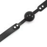 High-end medical grade silicone ball gag black