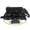 Luxury Black Suede with Gold Hardware BDSM Collection