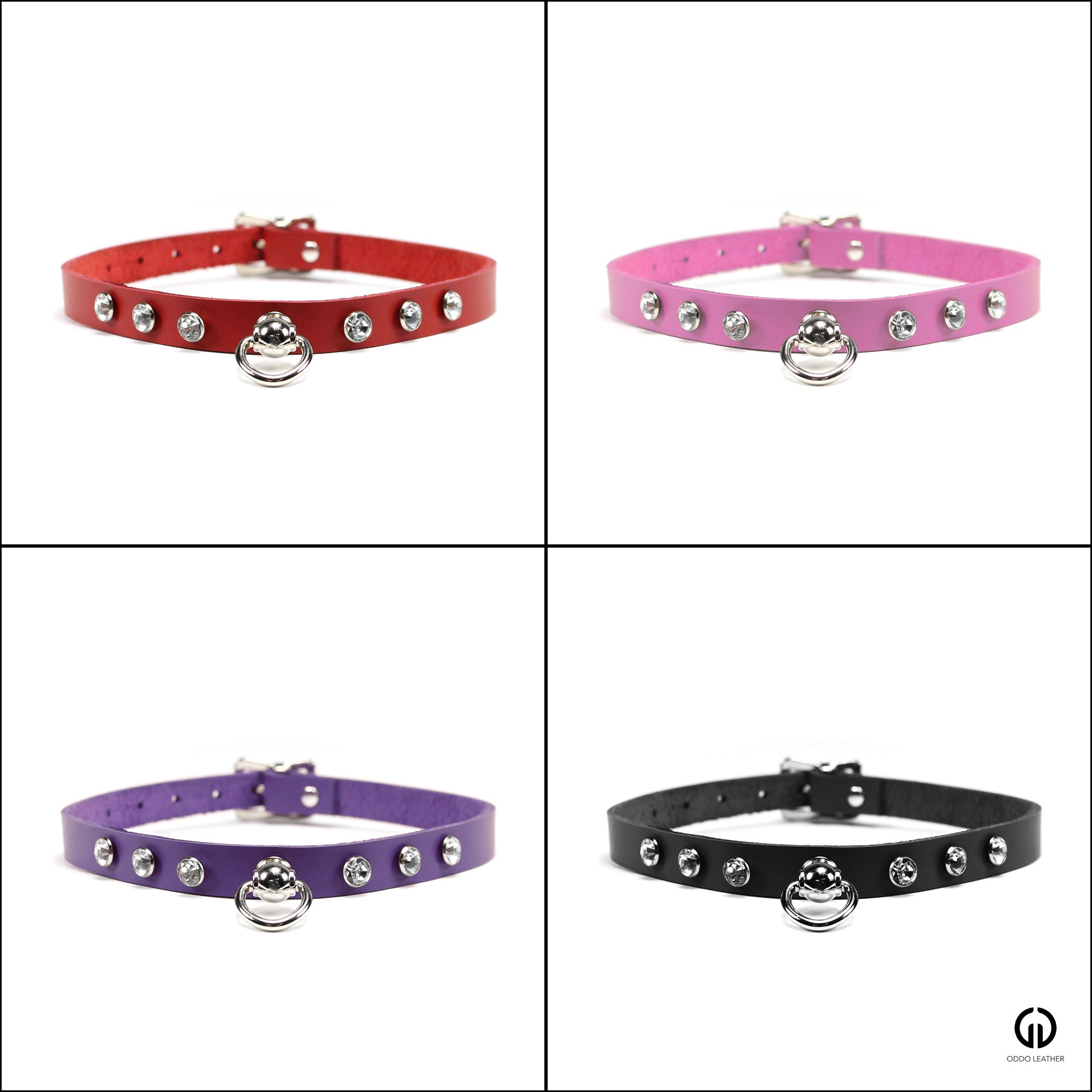 Luxury leather bondage DDLG day collar collection