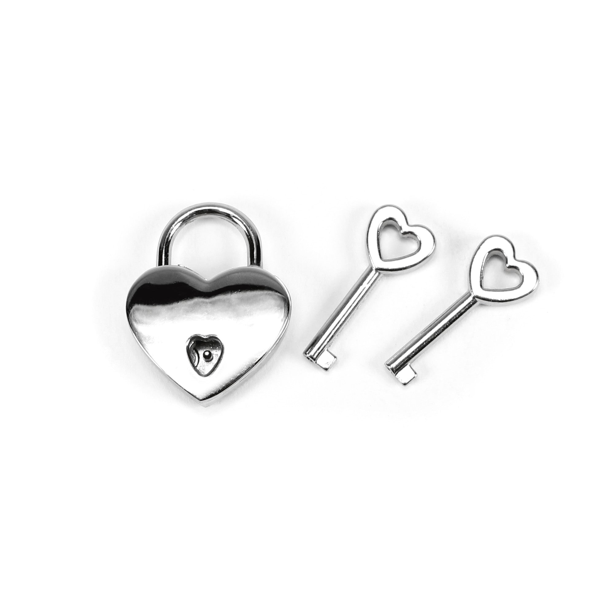 Luxury leather bondage DDLG day collar heart lock