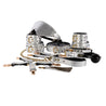 ODDO Silver Metallic Fire&Ice Collection