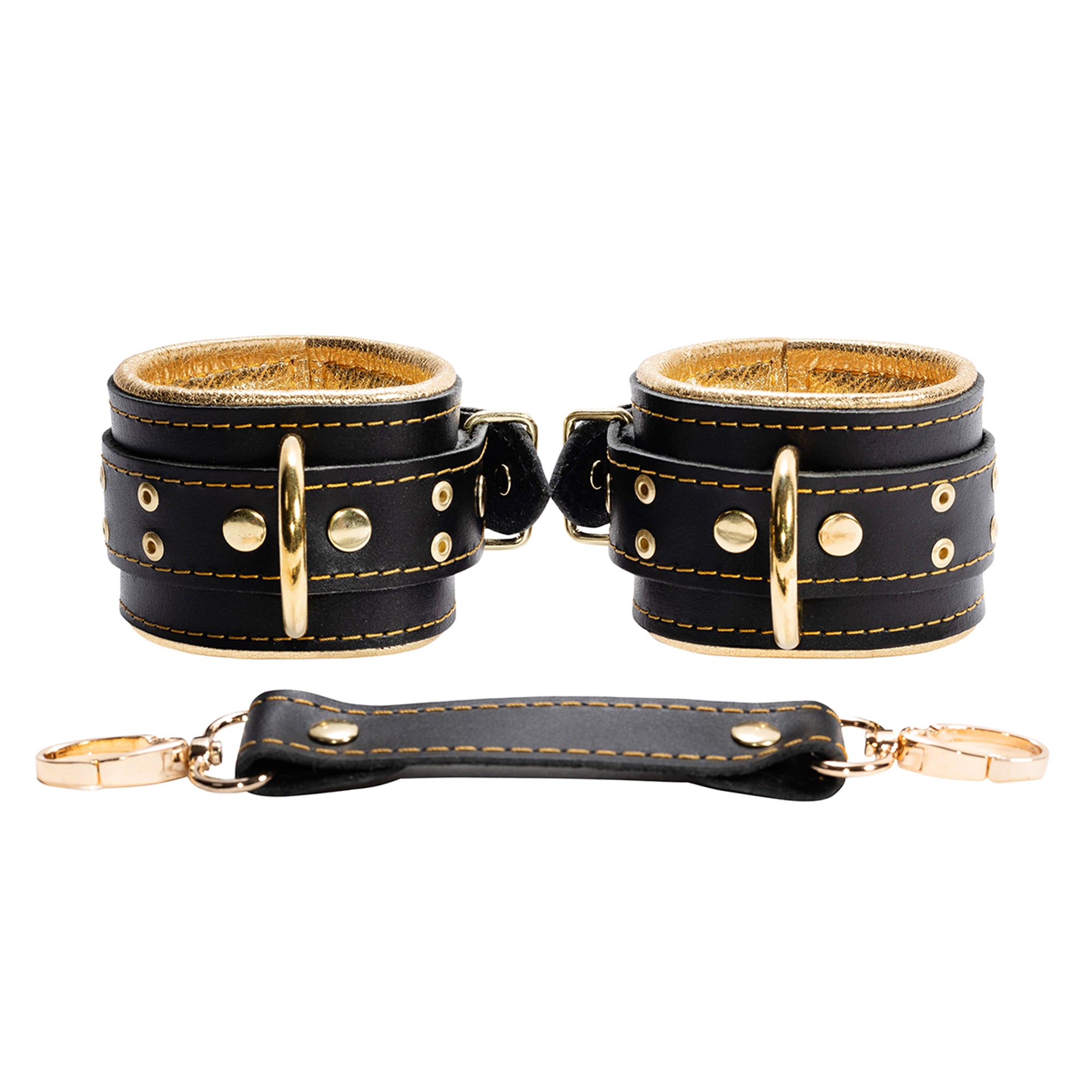 Theodora Luxury Leather Padded Bondage Cuffs Oddo Leather Theodora Luxury Leather Padded Bondage Cuffs Oddo Leather