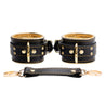 Theodora Luxury Leather Padded Bondage Cuffs