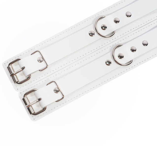 Frostine Luxury White Leather Bondage Complete Kit