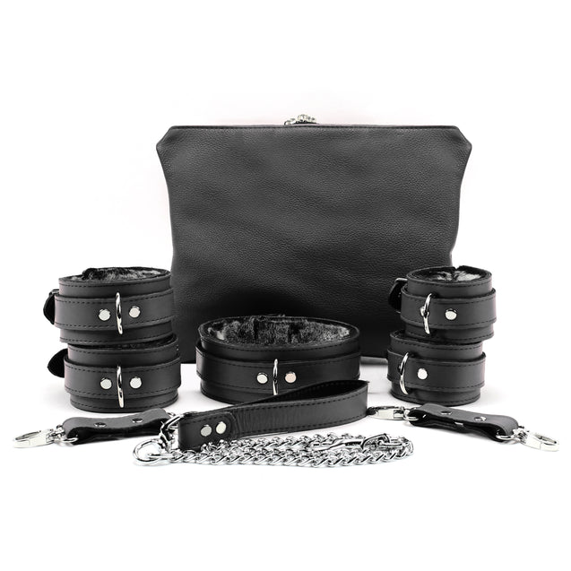 berlin 7-piece luxury bondage collection black
