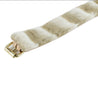 Galen Luxury Faux Fur Lined BDSM Medical Play Collar Detail inner lining