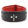 Mandrake Padded Leather BDSM Collar + Lead 2-Inch