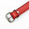 Berlin Red Leather Ball Gag Buckle Detail