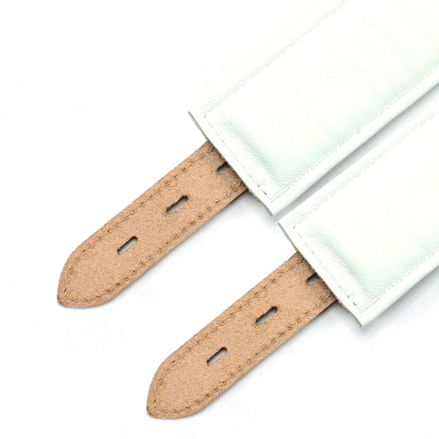 High-end lambskin padded medical play bondage cuffs detail