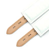 Galen Lambskin Padded Locking Leather Medical Play Cuffs Detail