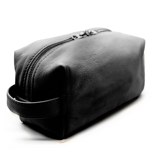 Black Luxury Leather Sex Toy Case