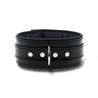High-end-luxury-vegan-bondage-collar-black