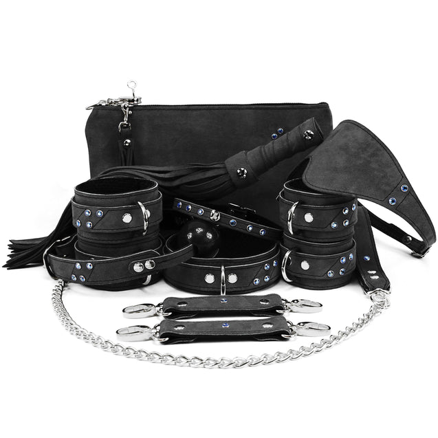 Daphne Luxury Suede DDLG Princess Collar