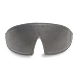 Luxury Leather Bondage Blindfold Grey
