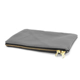 High-end leather sex toy storage case grey