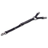 Luxury Leather 3-point hogtie red stitching